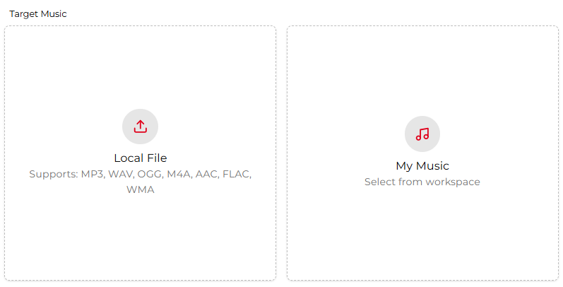 Choose track to master