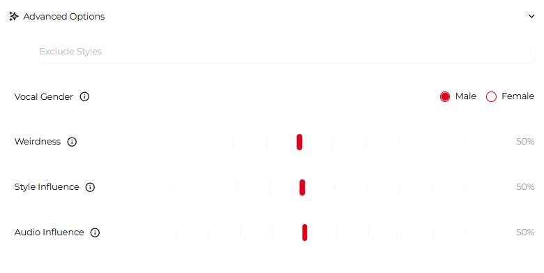 Advanced extension controls
