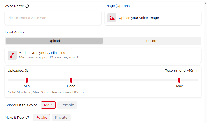 AI singing voice generator